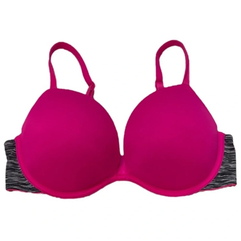 PINK Victoria’s Secret Wear Everywhere Super Push Up Bra Size 36C